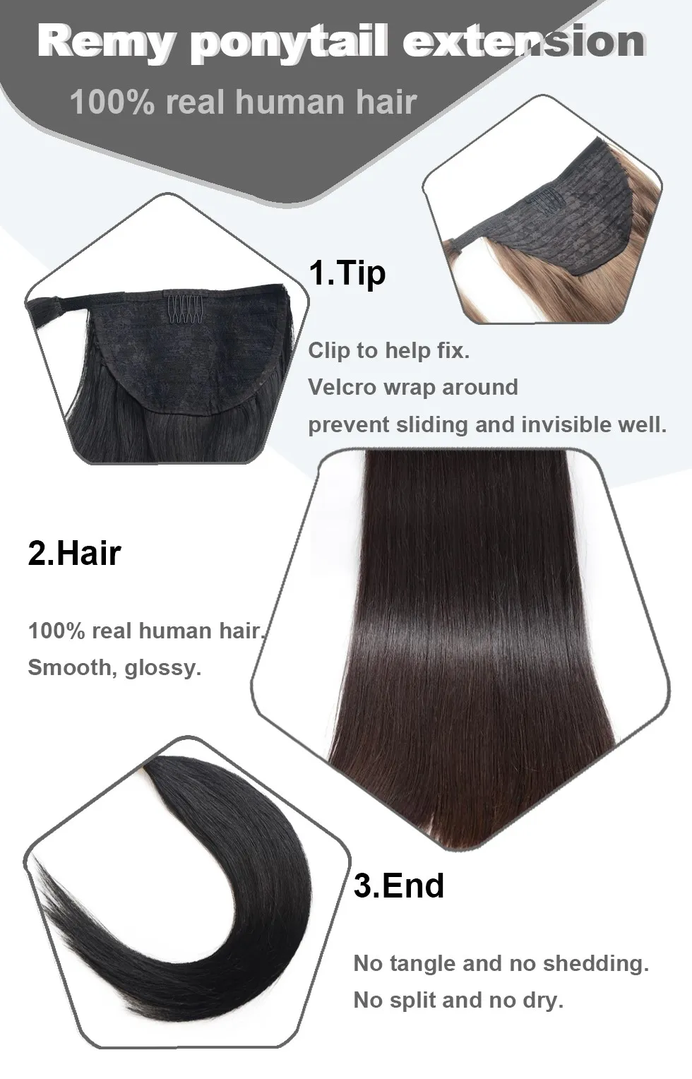 Ponytail hair extension