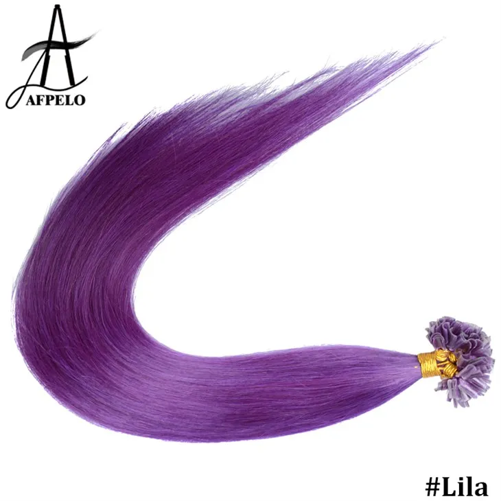 सीधे नेल टिप बाल एक्सटेंशन